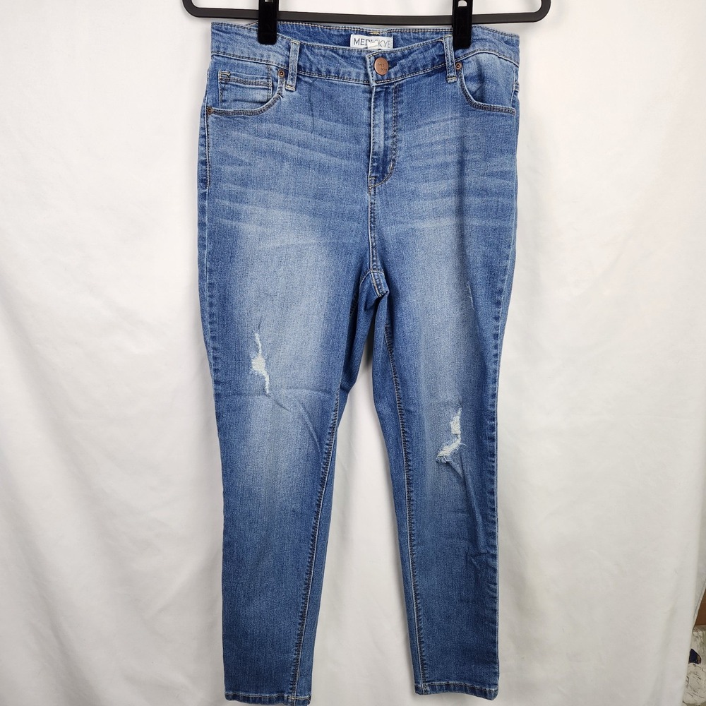 Meri Skye Jeans - Womens Size‎ 14W - Womens Jeans - Distressed